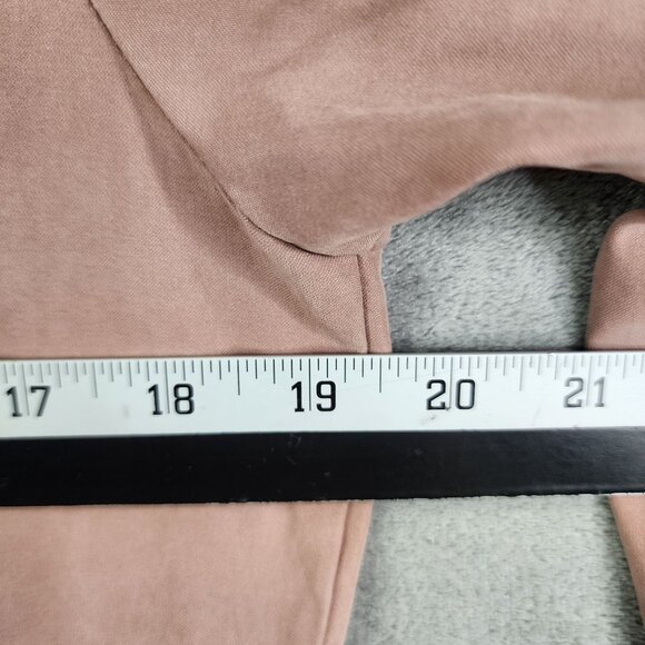 Womens Pink Be Cool Los Angeles Bomber Jacket Full Zip Long Sleeve Size M - Picture 9 of 11